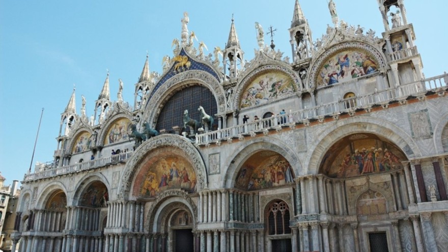Venezia, facciata della Basilica di San Marco