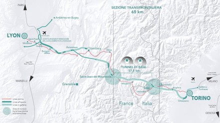 La nuova ferrovia Torino-Lione finanziata con 32 milioni
