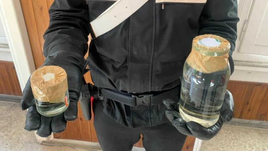 La droga sequestrata dai Carabinieri