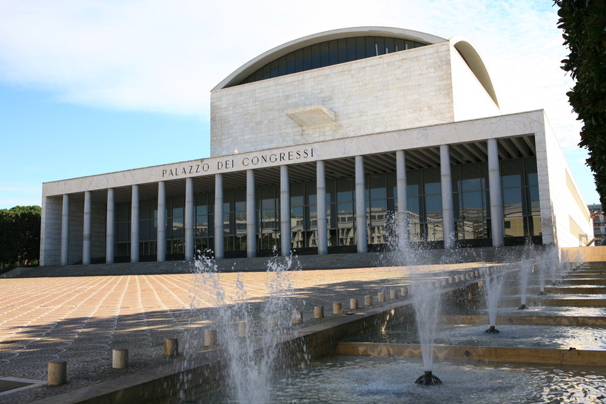 Roma, palazzo dei congressi