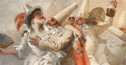 Pulcinella disegnato da Tiepolo trovato in soffitta 