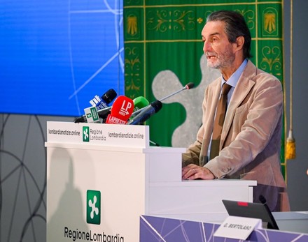 Presidente Lombardia Fontana: vaccini a 89% chiave per la ripresa