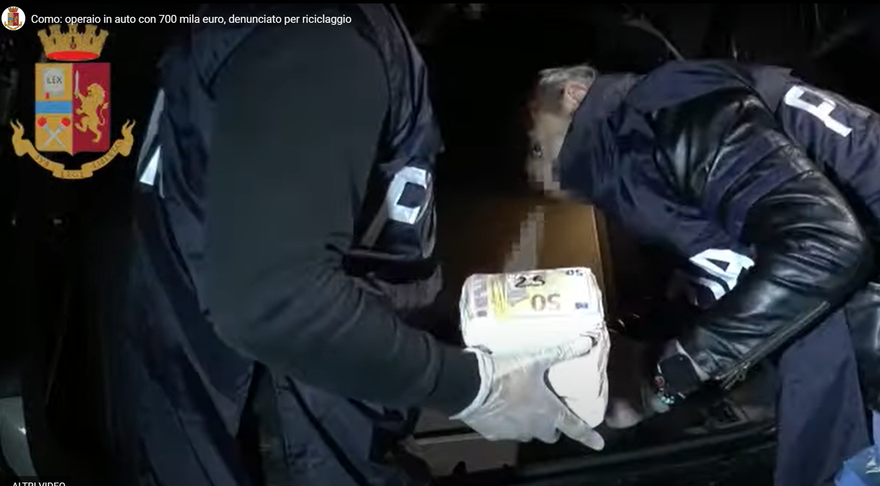Como sequestro 700 mila euro in auto
