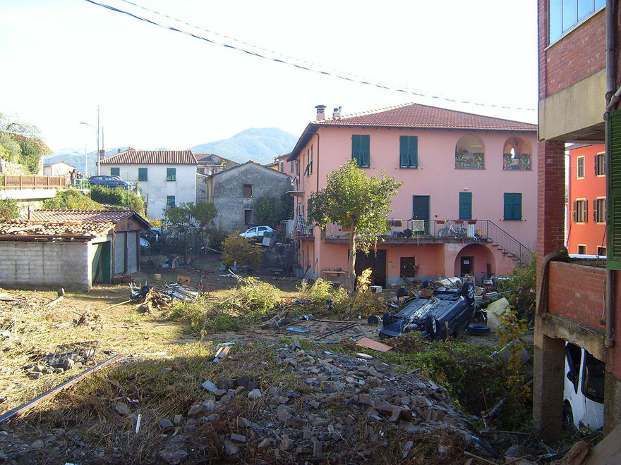 Post alluvione in Liguria