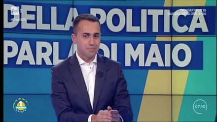 Nuovo Presidente della Repubblica, Di Maio critico su Rai Uno
