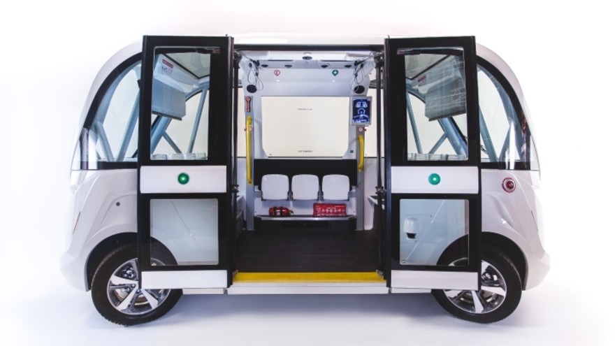 navette a guida autonoma