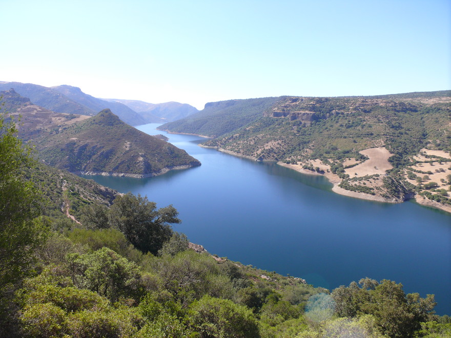 Lago basso flumendosa Sardegna