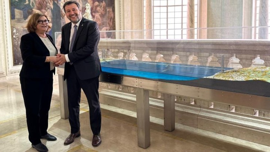Salvini-VAlean al Mit 27 Giugno 2023