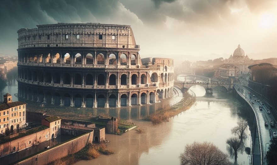 Roma alluvionata
