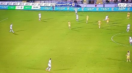 Il Frosinone vede sfumare nel recupero la vittoria