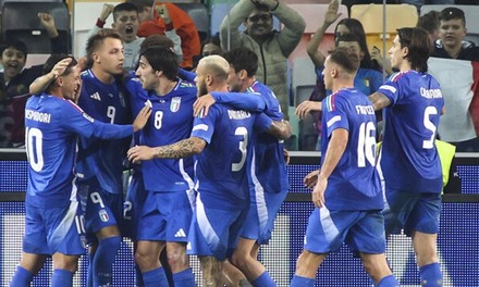 Nations League, l'Italia strapazza Israele