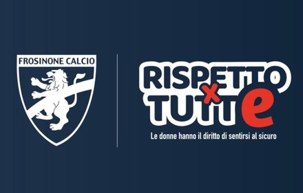 Il Frosinone scende in campo contro la violenza di genere