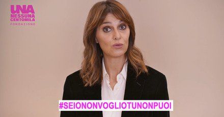 Se io non voglio tu non puoi, Cortellesi e Zingaretti testimonial