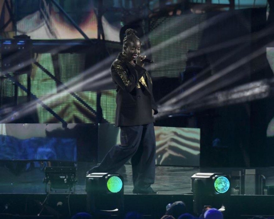 mimi sul palco di Napoli.jpeg