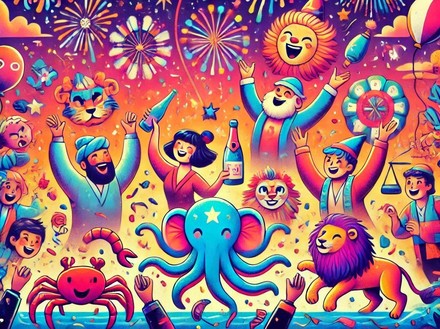 Le stelle del nuovo anno indicano la via dei 12 segni