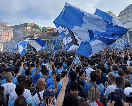 Il Napoli &egrave; campione d'Italia per la quarta volta